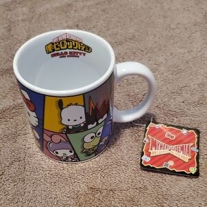 Sanrio Character Mug with Hello Kitty and Friends